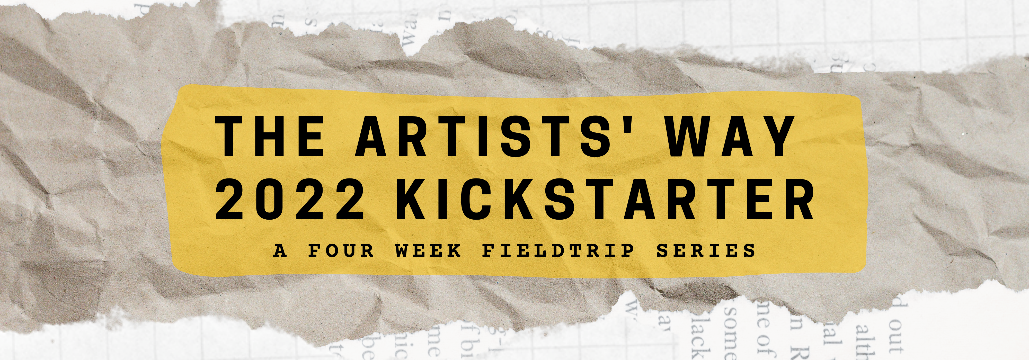 🌈 The Artists' Way Kickstarter Series 2/4: Chapter 1 - Recovering