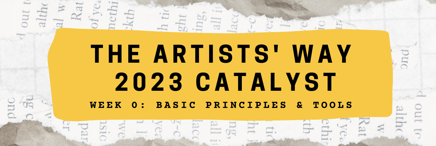 🌈 The Artists' Way Catalyst Series Pt.1 : Morning Pages and