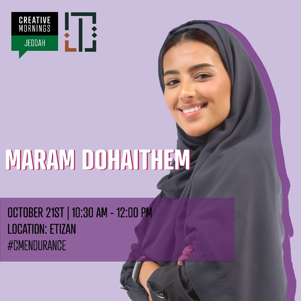 Maram Dohaithem | CreativeMornings/Jeddah