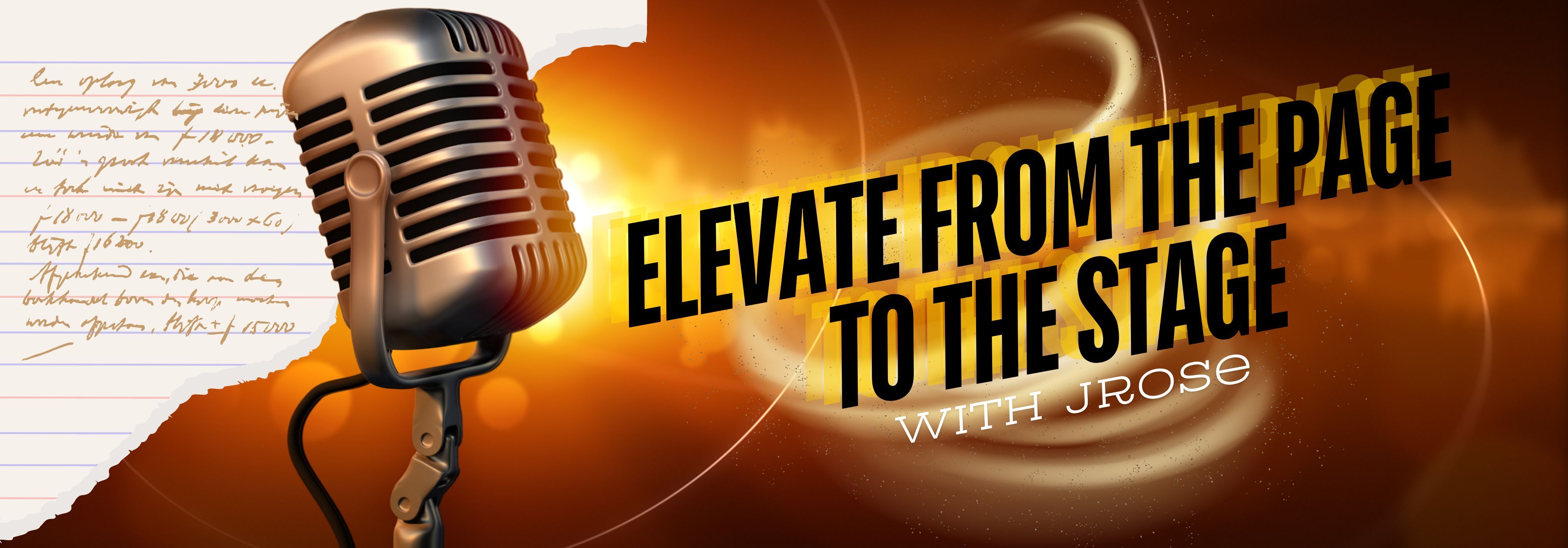 Elevate From the Page to the Stage | Virtual FieldTrips | CreativeMornings
