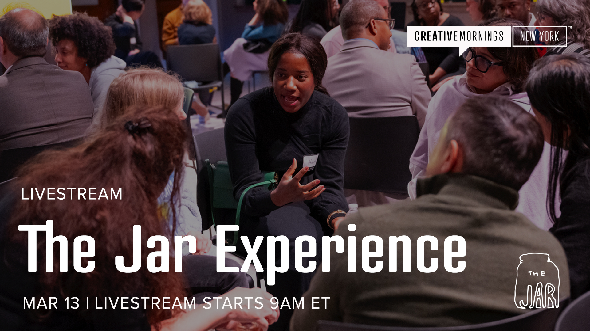 [Livestream] The Jar x CreativeMornings | CreativeMornings/New York