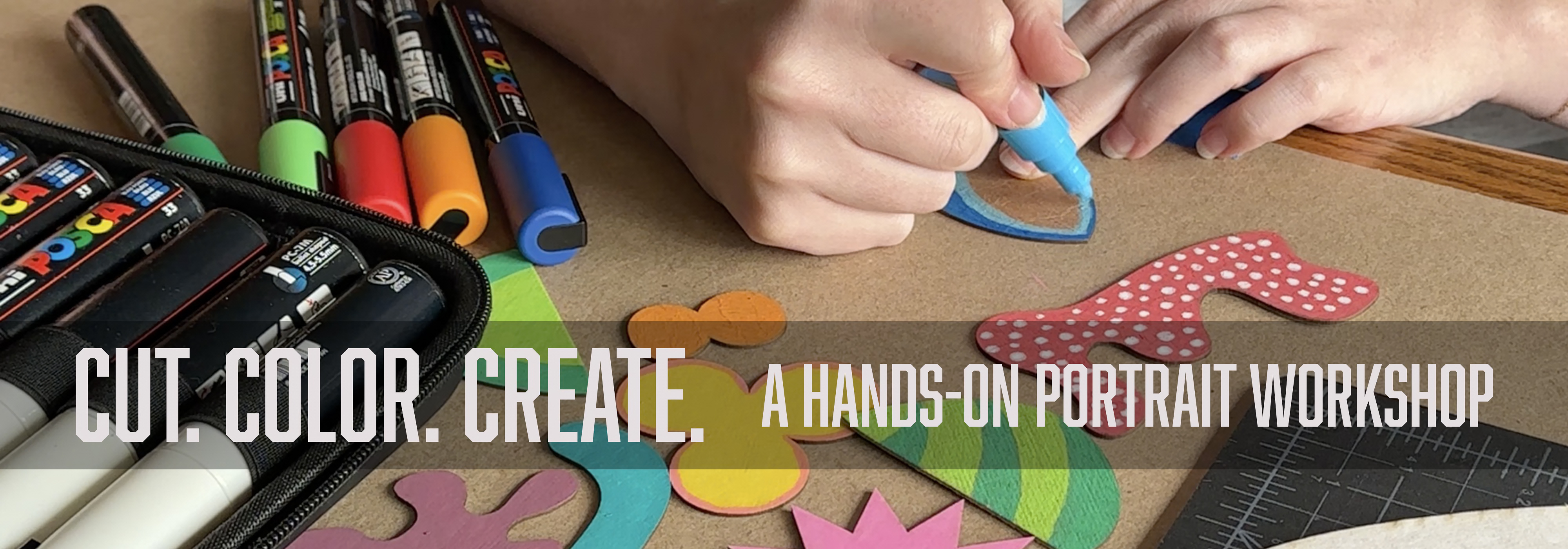 Draw Cut Create Cut, Color, Create: A Hands-On Portrait Workshop | Virtual FieldTrips ...