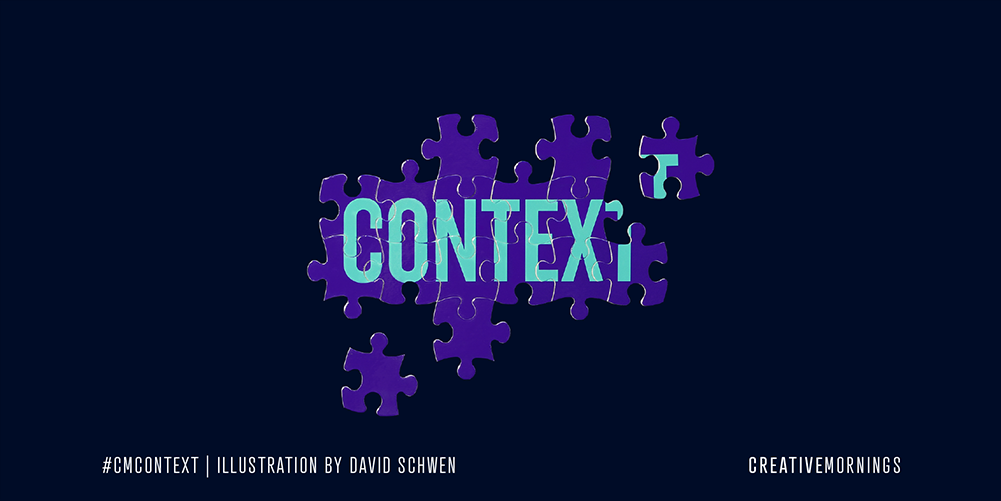 Contxt Image Guan on Context | CreativeMornings/Singapore