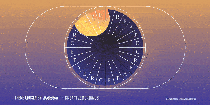 CREATE theme animation by Ana Grigorovici 