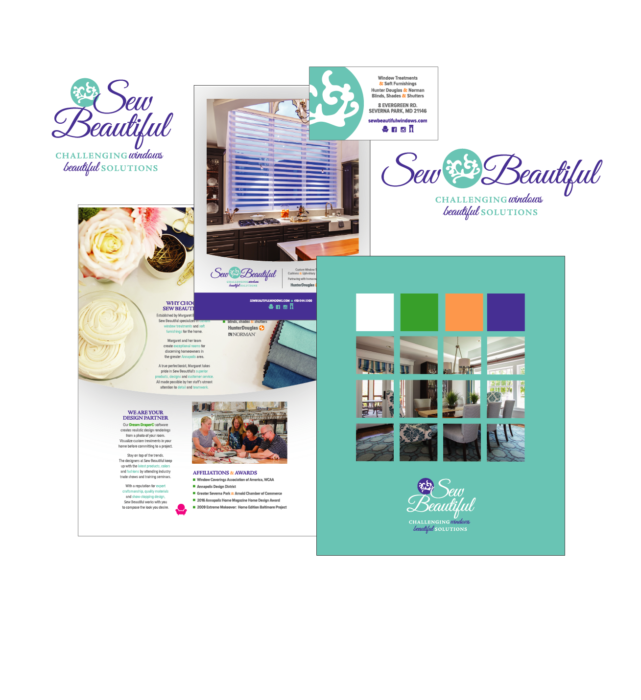 Sew beautiful project collage