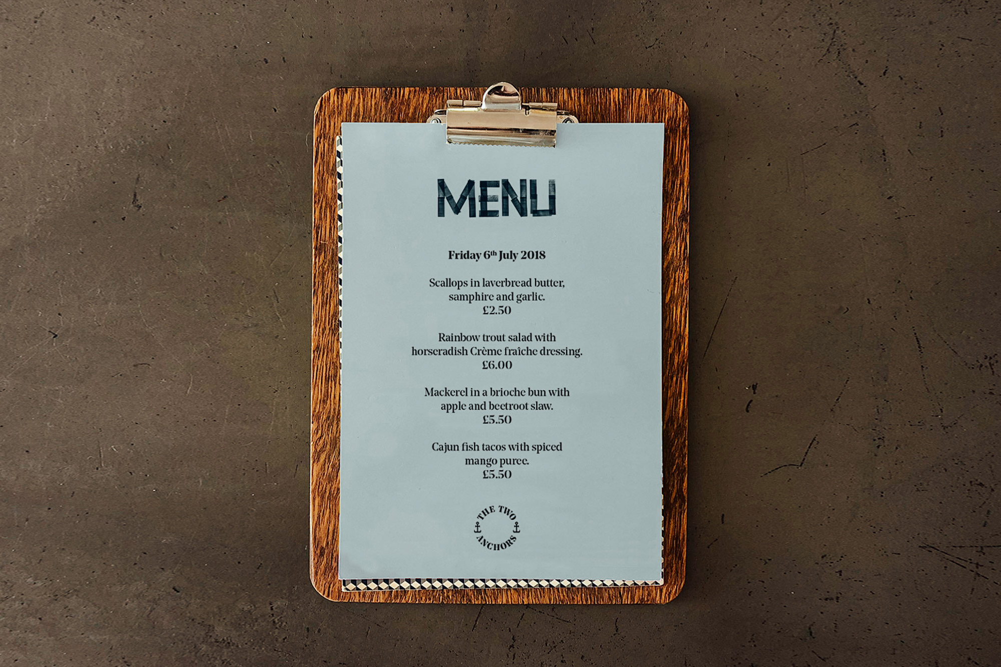 Menus