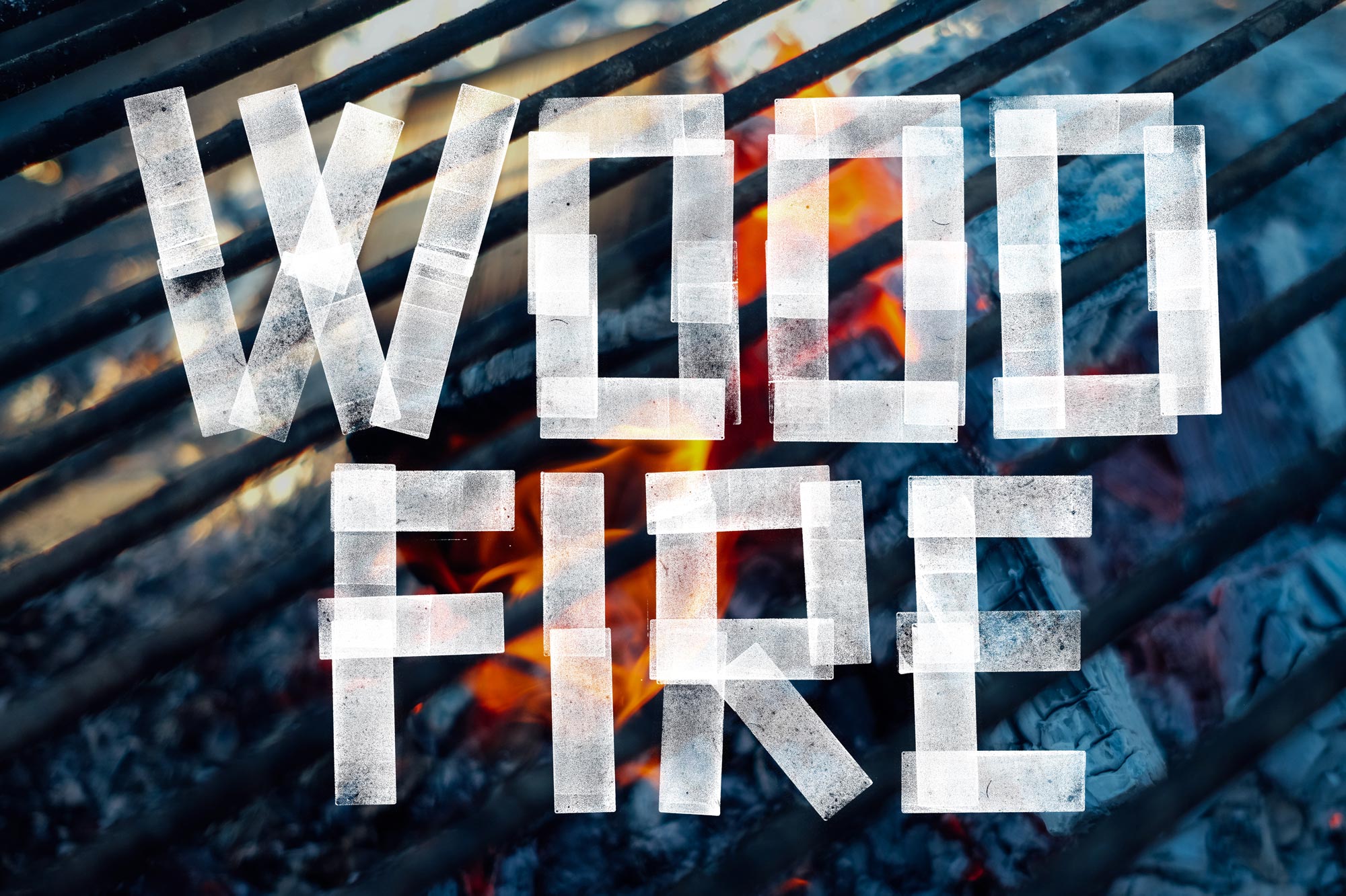 Wood fire
