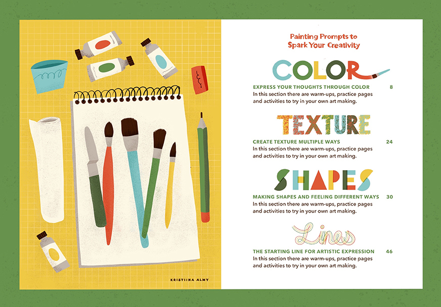 16d2b8de 312d 42ac a529 b2201e9debe5 book about painting illustrations and lettering by kristiina almy