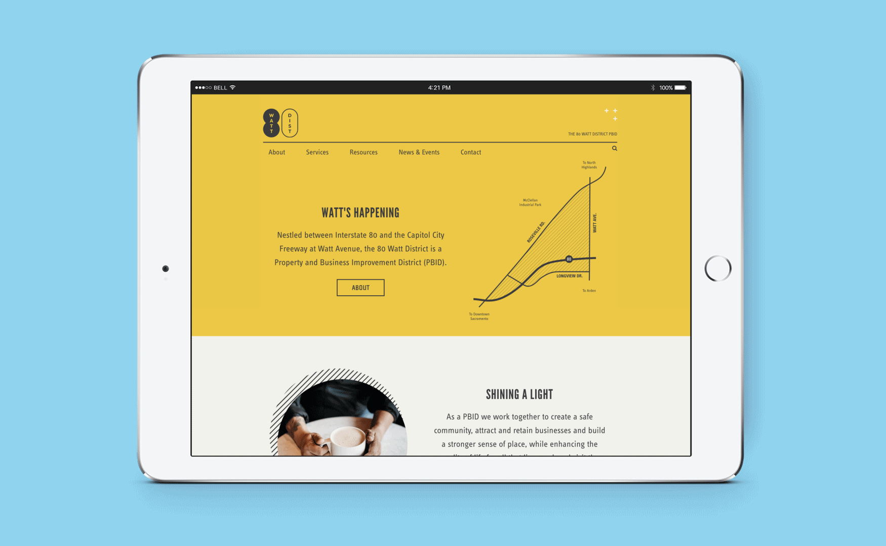 80 watt website animation