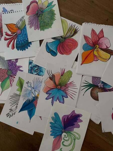 Yes, I am committing to Release Day 2026!

My project is hybrid flowers, 50 drawings with pencils, pen, markers, ink.

Always wanted to scan them an post, so gonna work towards the 29 May deadline. 

#ReleaseDay2026
@adobe 
@creative.quests 
@creativemorning