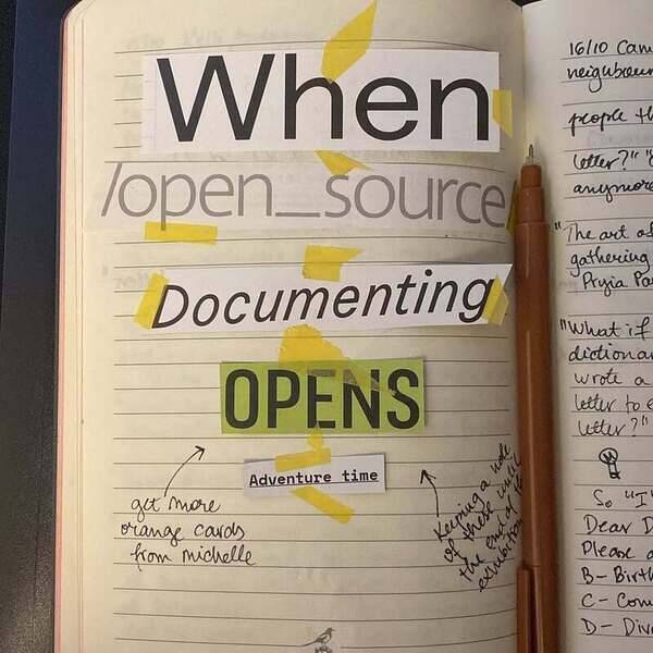 Should this be the opening line? Properly encapsulates what this new project might become. Keeping a visual diary of the thinking and releasing #releaseday2026