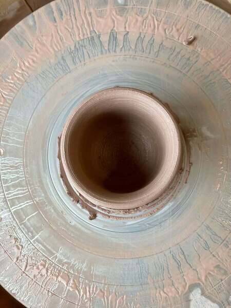 100 Cup Project
I've got a potter's wheel, but after not throwing for a while, I couldn't figure out how to get the clay centered. Frustrating!!!

So I signed up for the 5-week wheel throwing class at the @theclaystudiophl 

The first class went great! It's amazing what you can accomplish with a good instructor and your hands in the proper configuration.

I'm giving myself 100 days to throw 100 cups. The goal is cups that are 5-6 inches, that don't weigh 5 pounds, and have a handle with some heft to it. Ceramic decals will be a bonus. 😊

@CreativeMorning
@Creative.Quests 
@Adobe

#ReleaseDay2026 #ceramics #pottery #100cups #pottersofinstagram