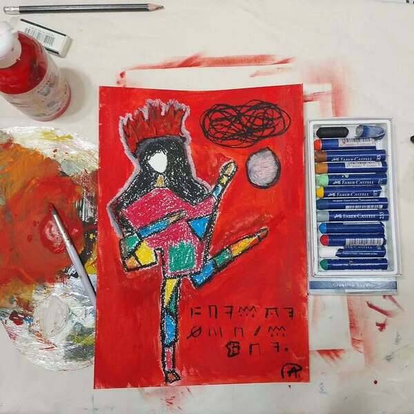 Preparing for release day the 29th of May✌🏻❤️

#releaseday2026 #abstractart #figure #cubism