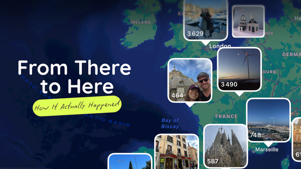 From There to Here (Teaser). A cinematic mini-series documentary retracing 10 years of building, losing, traveling, and rebuilding from Normandy to Austin through voiceover storytelling and AI-driven motion design.