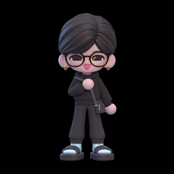 I finally got around to finishing a sculpt of my boyfriend! This was the first time I ever used Nomad Sculpt & Blender to fully sculpt and render a turntable animation.