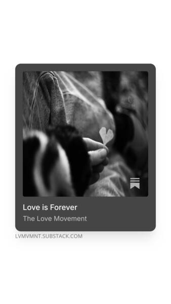 The Love Movement is a living collection of stories about love in action — love that changed an outcome, softened a conflict, shifted a workplace, or quietly transformed someone's relationship with themselves. I sit with people and invite them to share a moment when love really showed up, then I listen deeply, transcribe, and pull out the nuggets of wisdom and emotional truth at the center of what they've shared. What gets published is a reflection — their experience held with care and offered back to the world, finding its home on Substack and in sparks on Instagram. I started this because love is a force, and we are living in a time when expressing it can feel risky. People don't always know how, or they've learned to hold it back — but when love shows up in a decision, a conversation, a workplace, a moment between two people, it creates real and meaningful change. What I am releasing into the world is an invitation. ✨ To come read, to be moved, to share your own story of love in action, and to begin leading with love in your home, your community, your workplace, and within yourself. The Love Movement is growing, and there is space here for you.