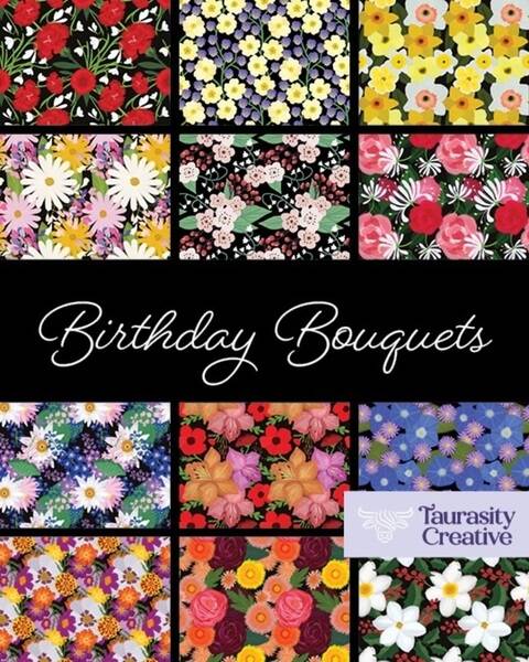 Last year while diving into learning about the language of flowers I had the idea to make a collection based on birth month flowers. Then a bit of creative exhaustion set in…I would dabble here and there but never make progress because I didn’t have a deadline to keep me accountable. But in April, @creativemorning with @adobe posted about an idea that @creative.quests had — giving our personal creative projects a collective deadline called Release Day. It was exactly the push I needed. 

For the last month and half I’ve been spending as much free time as I had focusing on this collection. It helped me learn which kinds of flowers I like to draw and which ones I might revisit in the future (but most likely won’t 🤭). 

I’m excited to present “Birthday Bouquets.” A collection of 12 patterns featuring the birthday flowers for each month of the year. 
 
Happy #ReleaseDay2026 to everyone who joined in! Knowing I was working away on my project with other creative strangers across the world was such a neat feeling and I’m looking forward to seeing the other projects released today!