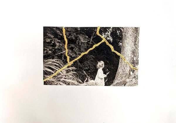 My early experiments with illuminating my torn photographs with gold leaf. #ReleaseDay2026
@CreativeMorning
@Creative.Quests
@Adobe @creativemorningssantafe