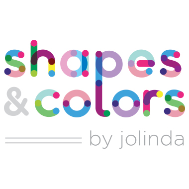 Shapes and colors logo jolinda