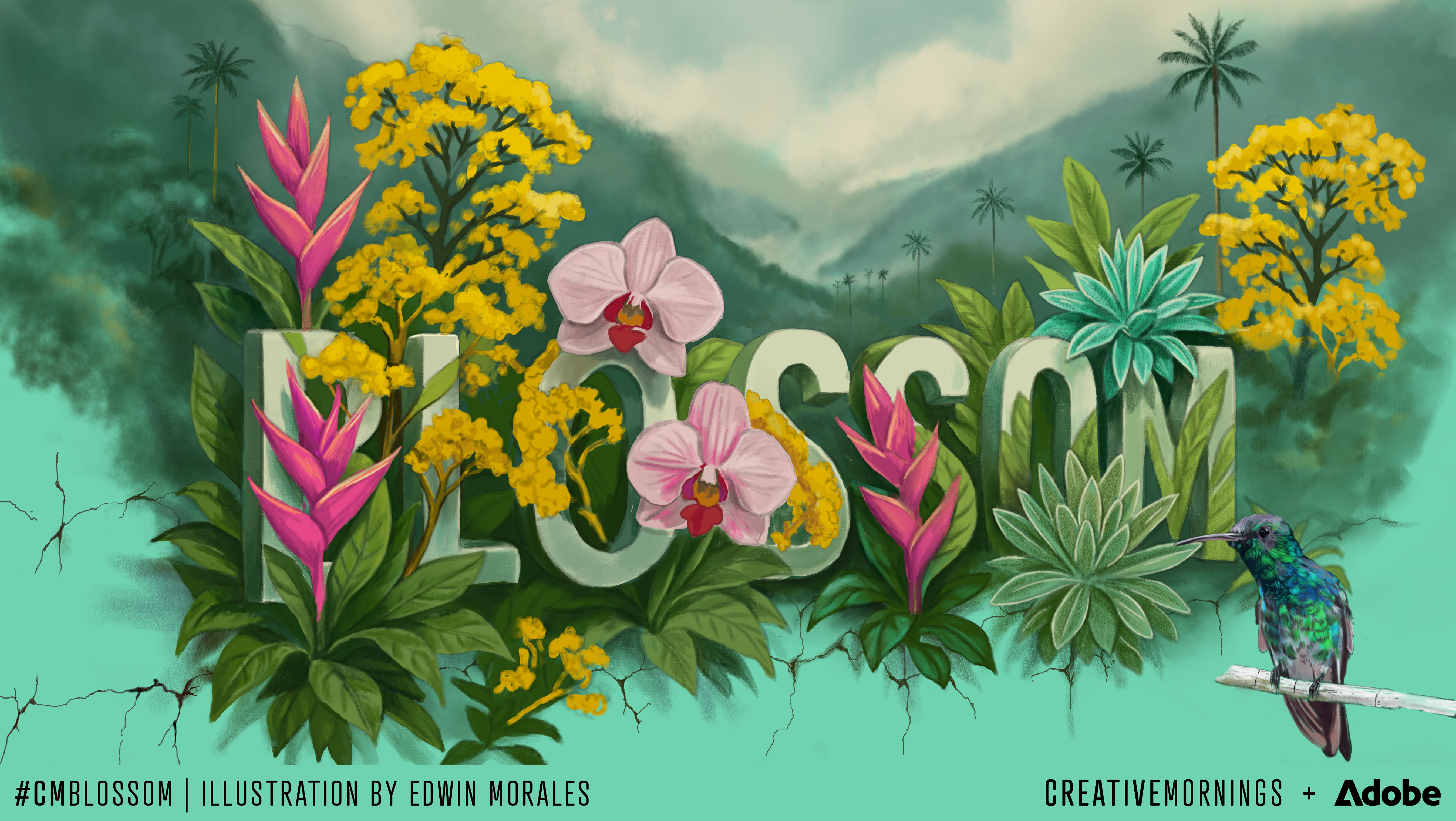 Symbol of blossoming desire