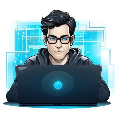 Computer programmer icon white background ar 32 v 52 job id 164