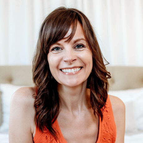 Ariana coral headshot crop square