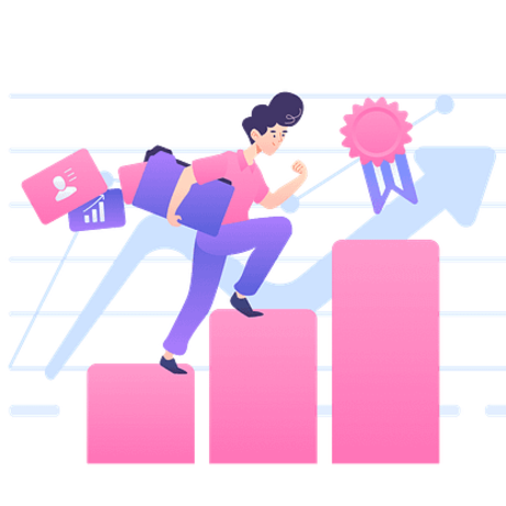 Illustrations climbthechart