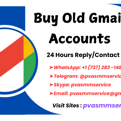 Buy old gmail accounts  5 