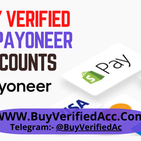Buy verified payoneer accounts