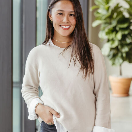 Headshot allie crouse oct 2024  hand in pocket