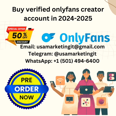 Buy verified onlyfans creator account in 2024 2025
