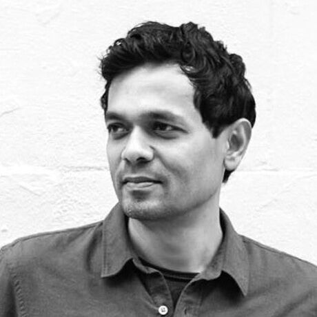 Ashok sinha portrait bw square thumb