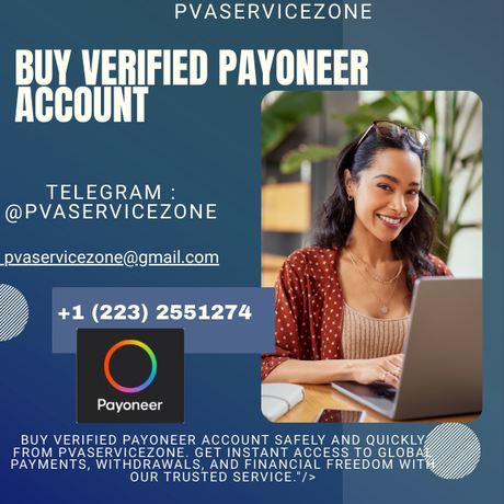 Buy verified payoneer account  2 