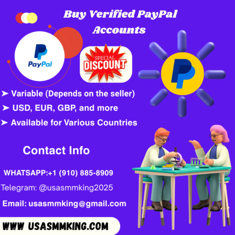 Buy verified paypal accounts 