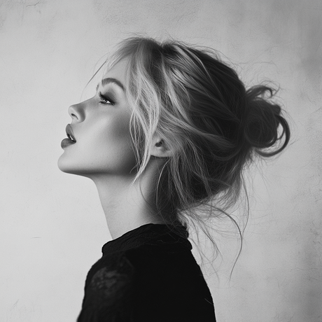 2754. black and white photograph of a beautiful blonde woman in 2b10738d aa80 4cf3 9dce 7f2f07b2304e