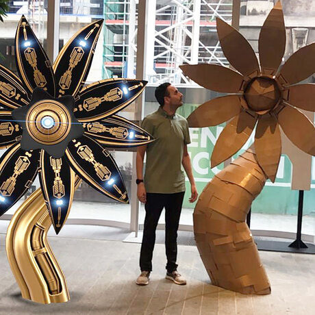 Ar artist sculpture