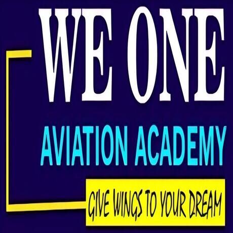 We one aviation logo 1080x1080
