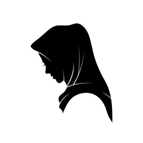 Muslim woman in hijab fashion vector image on vectorstock