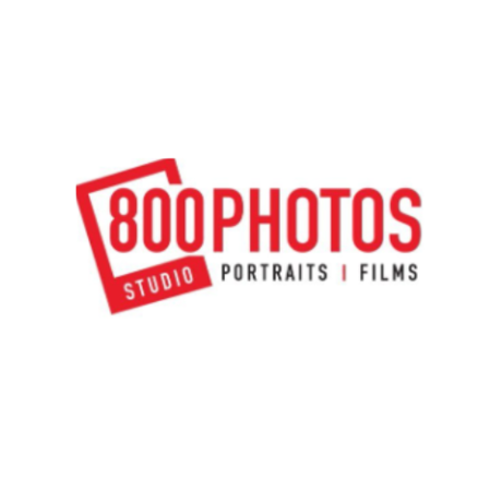 800 photos logo