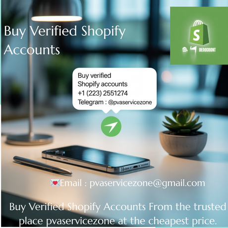 Buy verified shopify accounts  5 