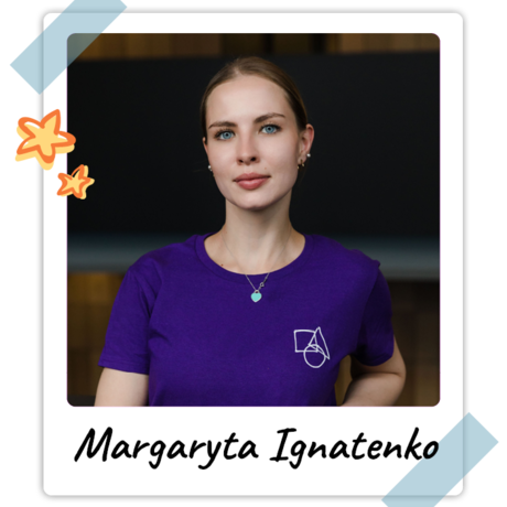 Margaryta ignatenko polaroid headshot 2