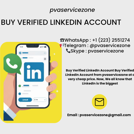 Buy verified linkedin account  32 