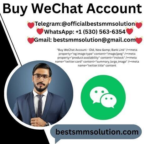 Buy wechat account