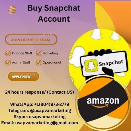 Buy snapchat account