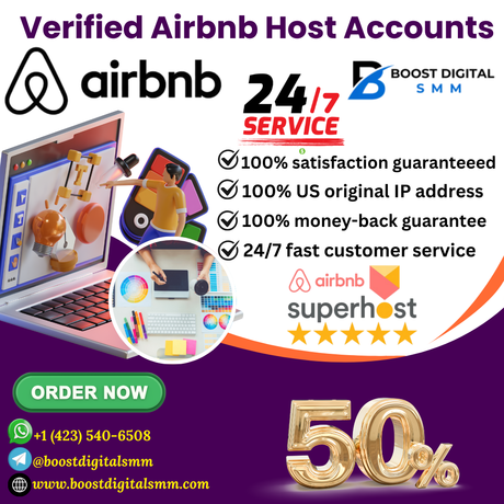 Verified airbnb host accounts
