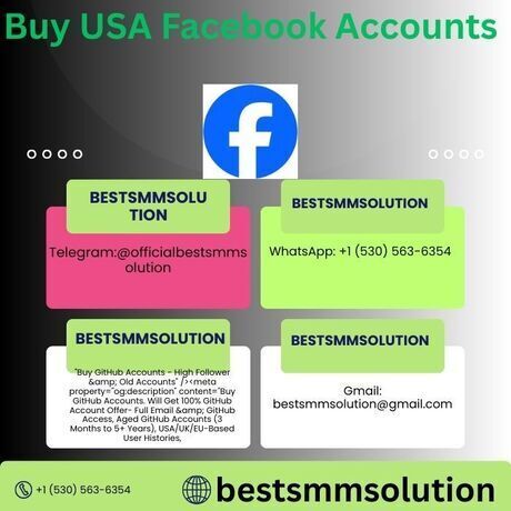 Buy usa facebook accounts  4 