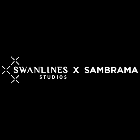 White text sambrama