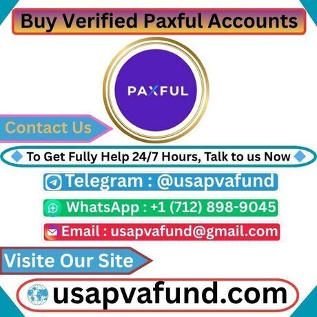 Buy verified paxful accounts