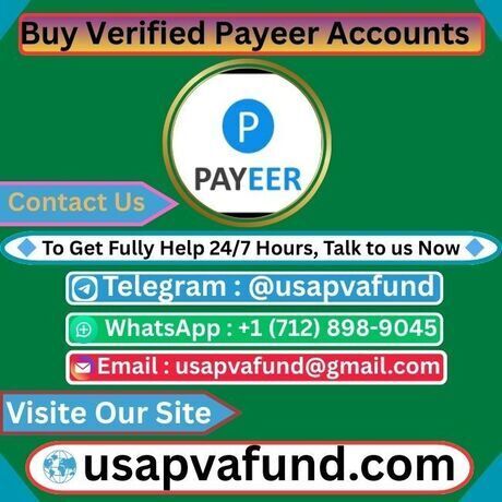 Buy verified payeer accounts  