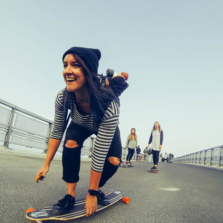 Amager strandpark longboard session 20